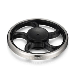 Wheel Spinner Vành Trơn - Black and Silver
